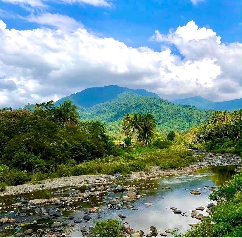 Sungai Lhok Baka Yang Terletak Di Gampong Lamsujen